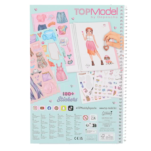 Tuotekuva 4 - Tarrakirja Pue minut - TOPModel