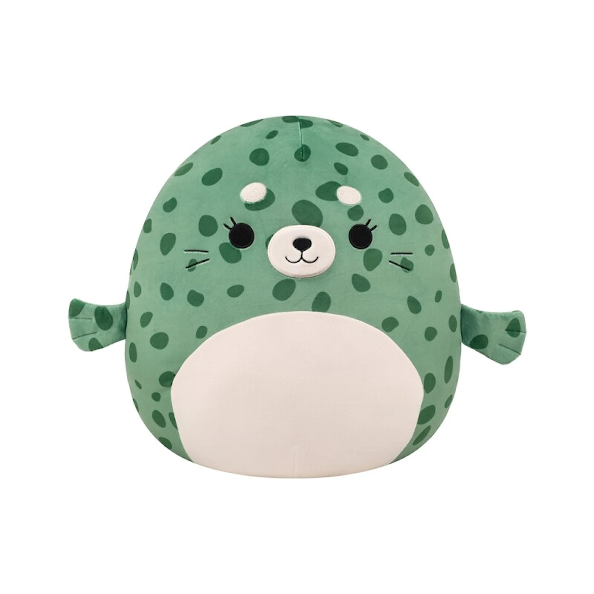 Produktbild för Squishmallows Gosedjur 40 cm Chutney Dark Green Spotted Seal