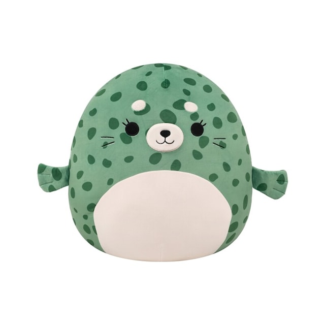 Squishmallows Kosedyr 40 cm Chutney Mørkegrønn Flekkete Sel