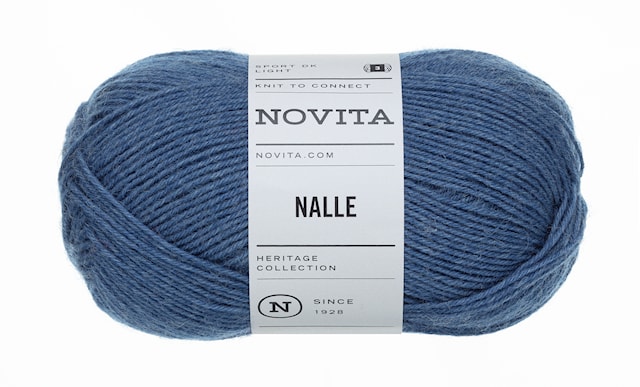 Nalle Garn Ullmix 100 g Jeans 160 Novita