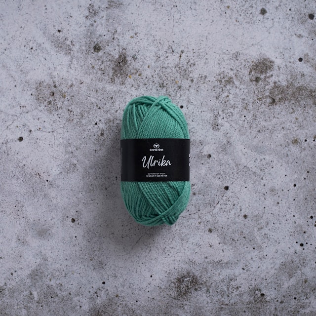 Ulrika Ullgarn 50 g Mintgrønn Svarta Fåret