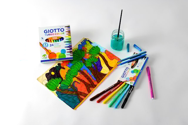Tuotekuva 2 - Giotto Turbo Color Tussikynät, 24 kpl