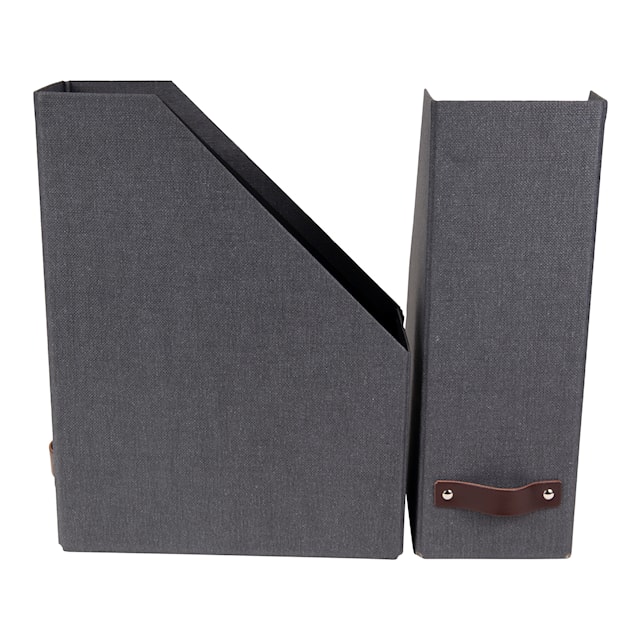 Tuotekuva 5 - Lehtikori William Musta 2-pakkaus Bigso Box of Sweden