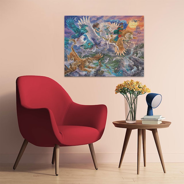 Produktbild 4 för Pussel Pegasus And Friends 2000 bitar, Ravensburger