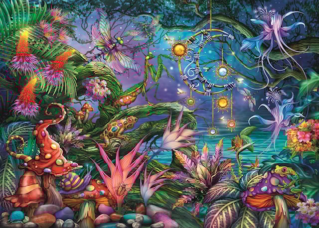 Tuotekuva 2 - Rainbow Reverie 1000p Ravensburger