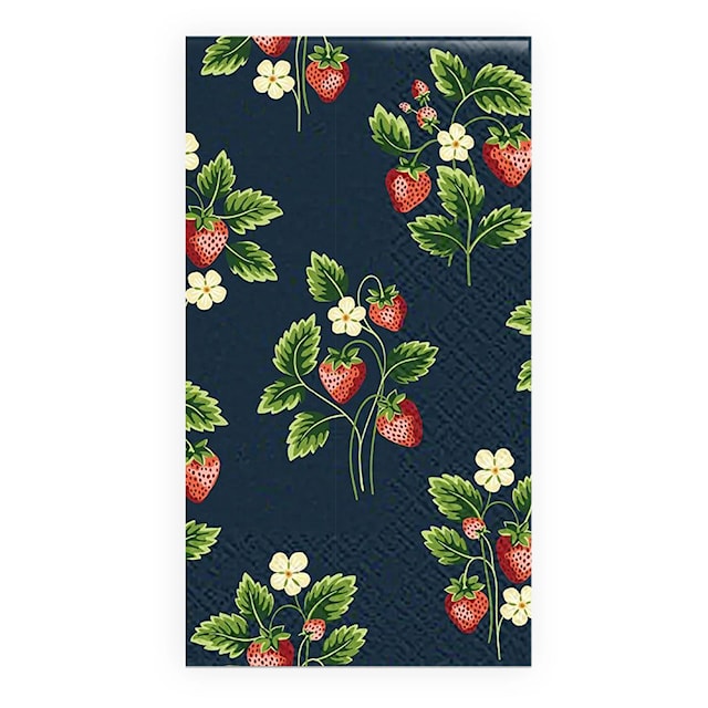 Produktbild 1 för Bufféservetter Jordgubbe marin 16-pack Ivars i Lanna