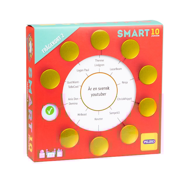 Produktbild 1 för Smart10 Jr Frågekort 2 Mindtwister (SE)