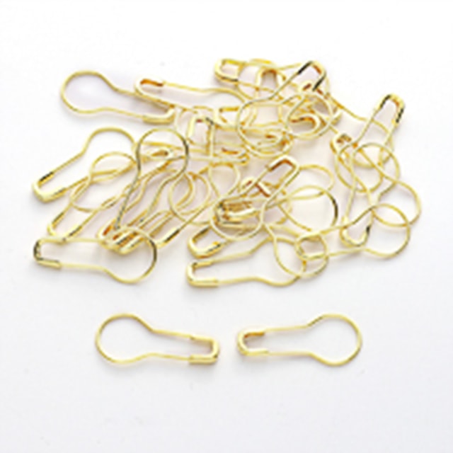 Stickmarkörer i metall 80 st, guld