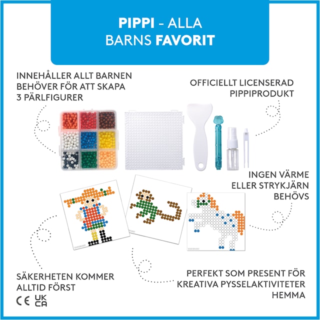 Produktbild 4 för Pippi Vattenpärlor Micki