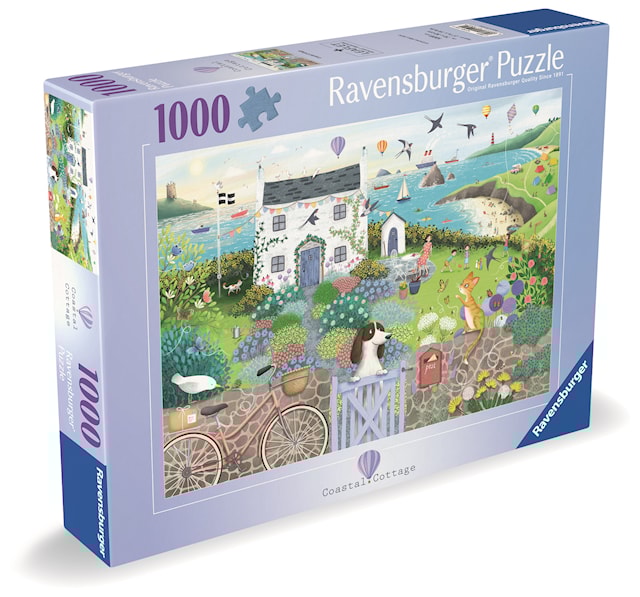 Produktbilde 3 for Kysthytte Puslespill 1000 brikker, Ravensburger