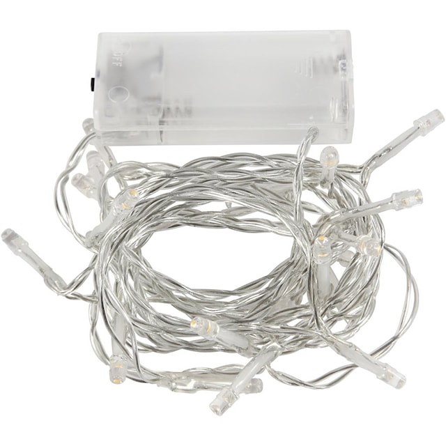 Produktbild 1 för LED Ljusslinga, L: 3,15 M, transparent, 1 st.