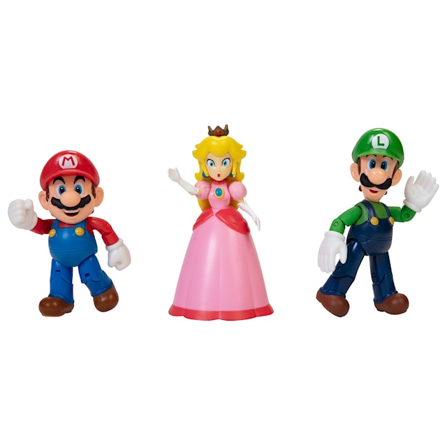 Tuotekuva 2 - Super Mario Figuurit 10 cm Mushroom Kingdom
