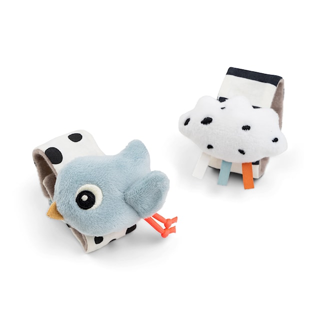 Tuotekuva 1 - Rannehelisee 2-pack Happy Clouds Blue Dony By Deer