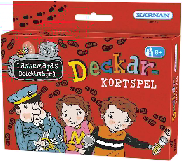 Produktbild 1 för Lasse-Majas Detektivbyrå Deckarkortspel (SE)
