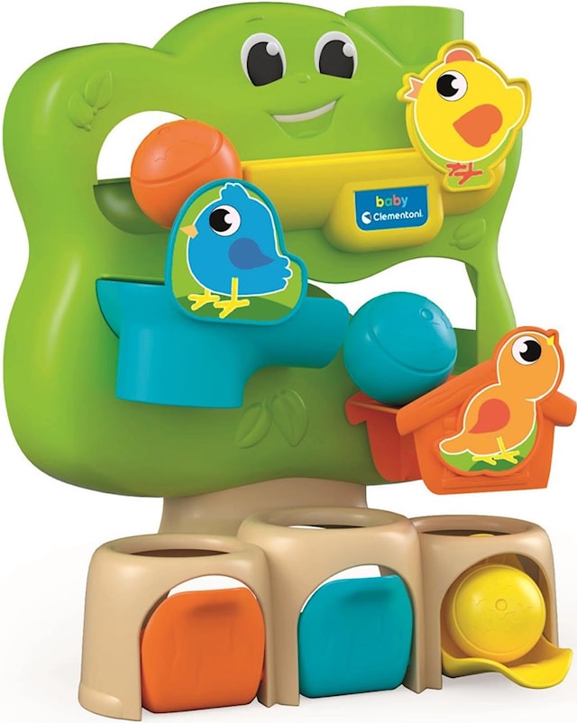 Produktbilde 1 for Fargerikt aktivitetstre av resirkulert plast fra Baby Clementoni