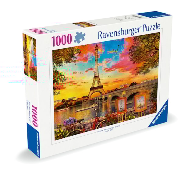 Tuotekuva 5 - The Banks Of The Seine Palapelit 1000 palaa, Ravensburger