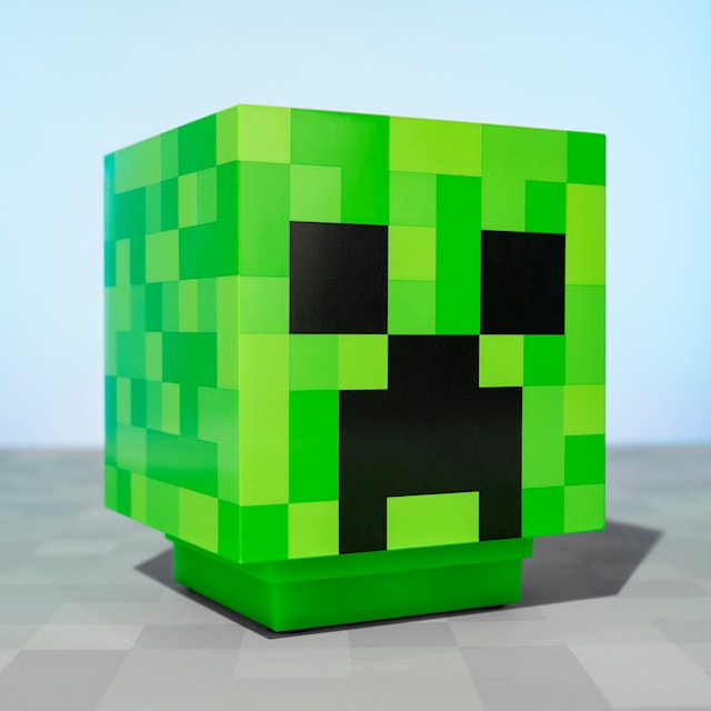 Produktbild 4 för Minecraft Creeper Lampa