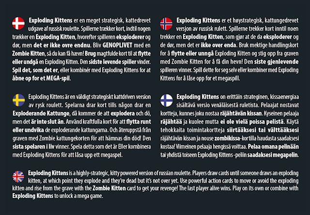 Tuotekuva 4 - Zombie Kittens Nordic