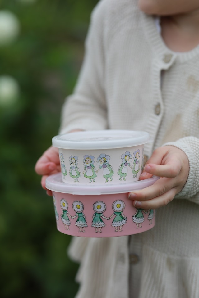 Produktbilde 3 for Elsa Beskow Blomsterfesten Snackboks 2-pakning Rätt Start