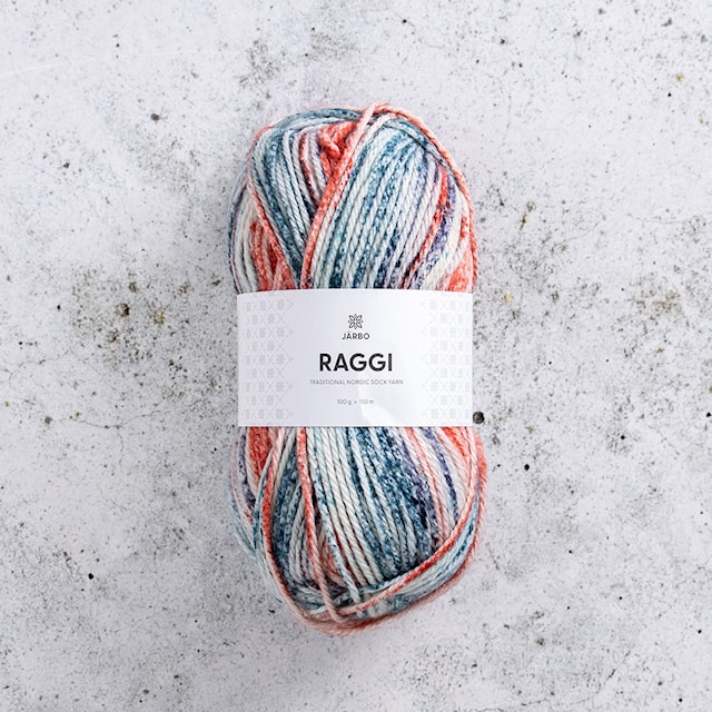 Produktbild 1 för Raggi Garn Ullmix 100 g Sunken Treasure 262  Järbo