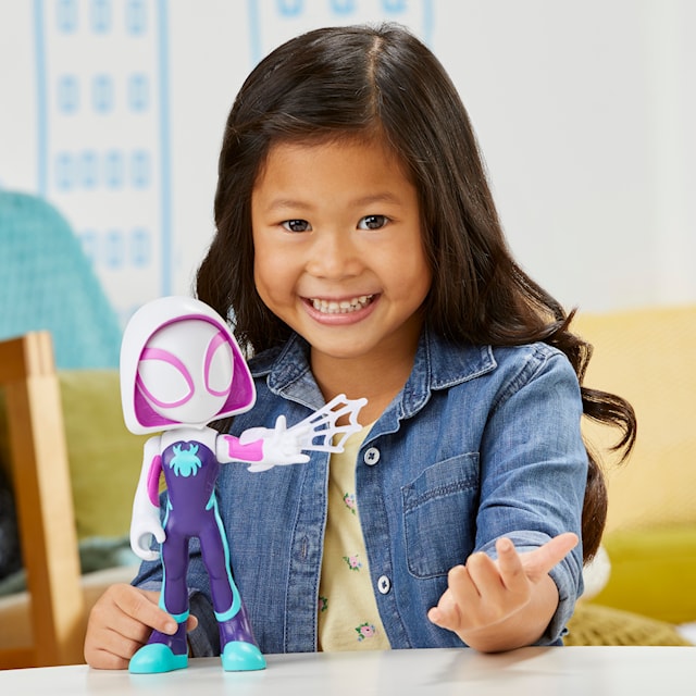 Produktbild 3 för Ghost Spider Spidey and his Amazing Friends Supersized 23 cm Figure