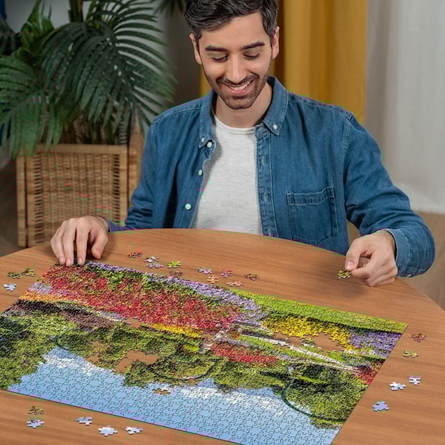 Produktbilde 3 for Puslespill Park Of Villa Pallavicino 1000 brikker, Ravensburger