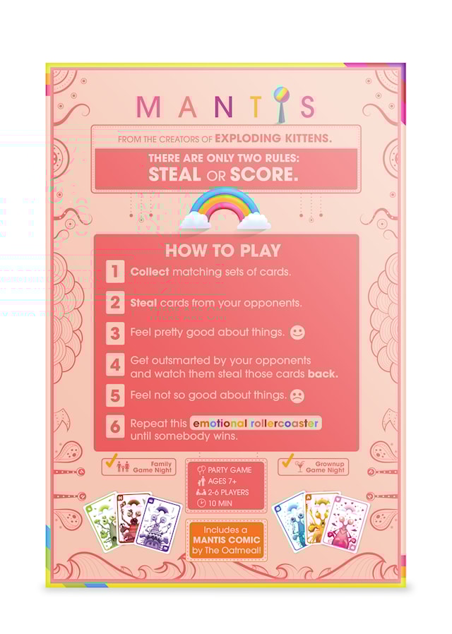 Produktbild 3 för Mantis by Exploding Kittens