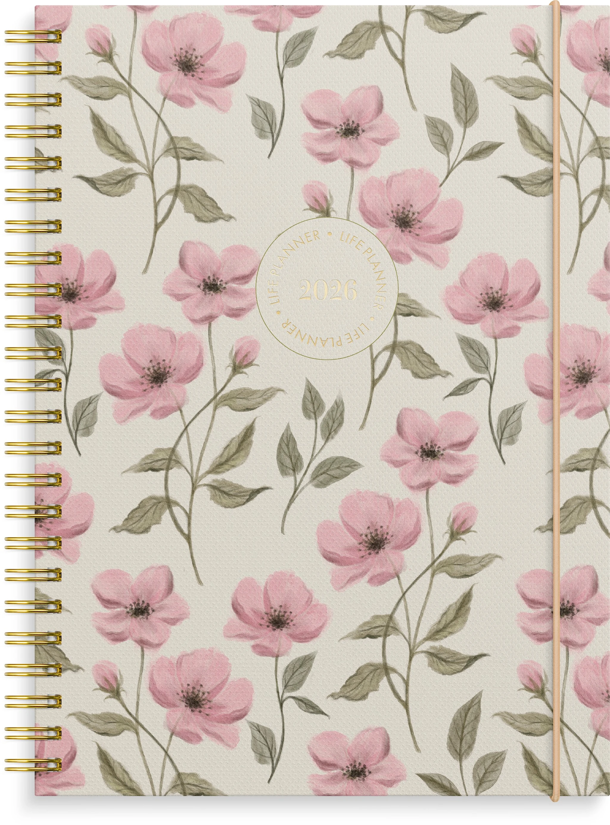 Produktbilde for Kalender 2026 A5 Life Planner Essentials Burde