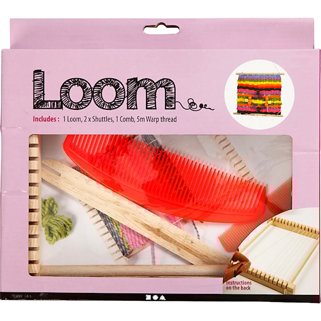 Tuotekuva 2 - Kudontakehys, Kork. 3 cm, koko 24,5x19,5 cm, 1 kpl