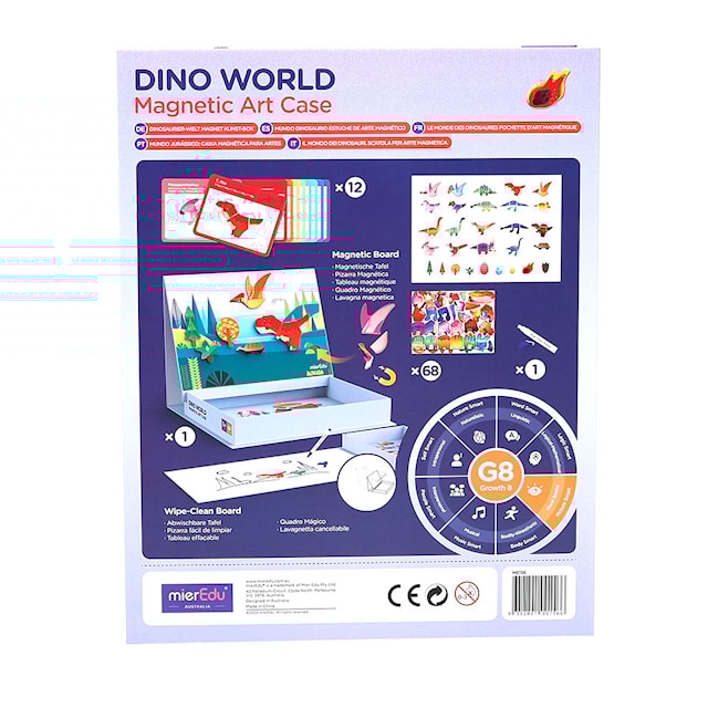 Produktbild 5 för Magnetpyssel Dinosaurier Boxset mierEdu