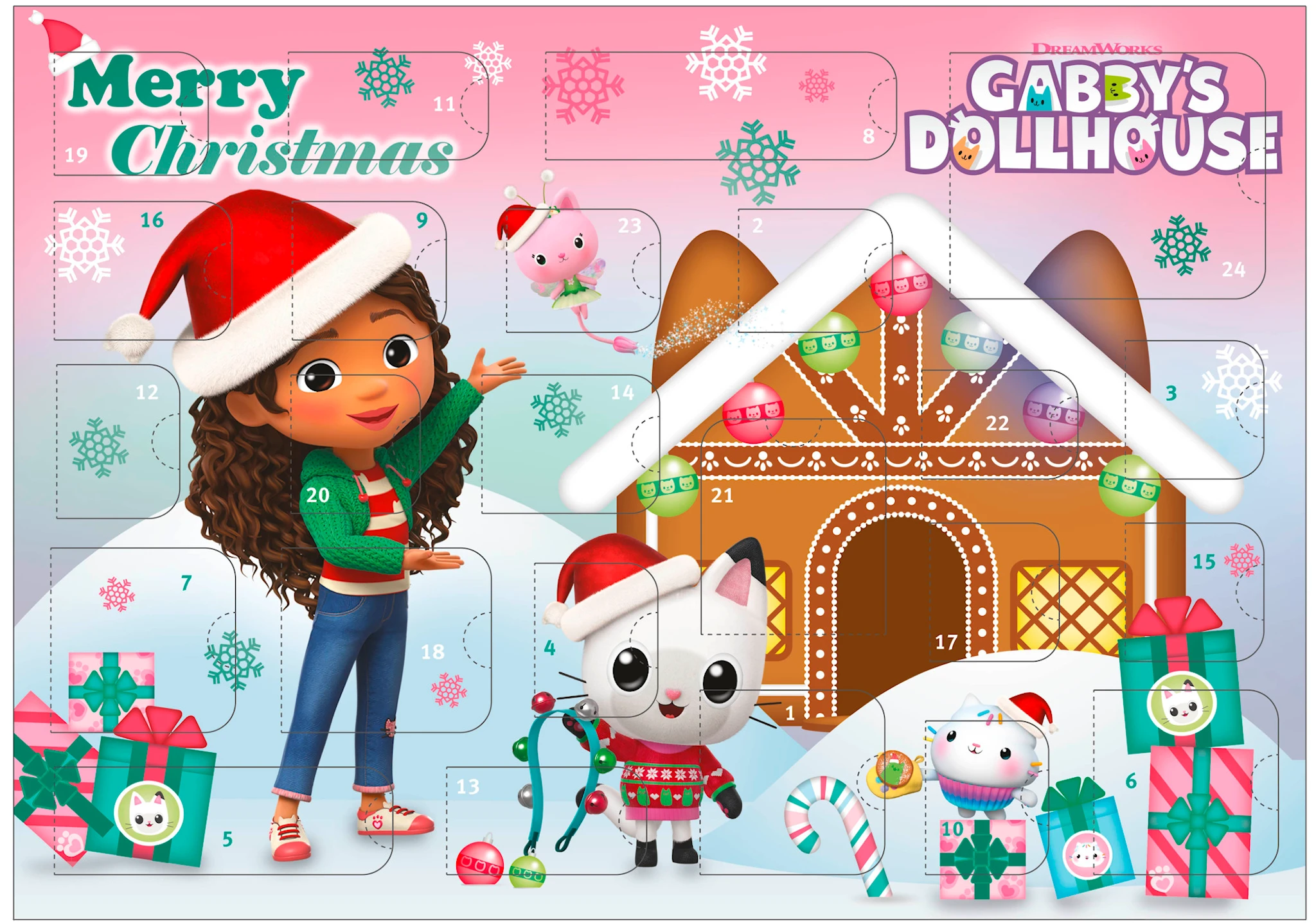 Produktbild för Undercover Adventskalender Gabbys Dockskåp