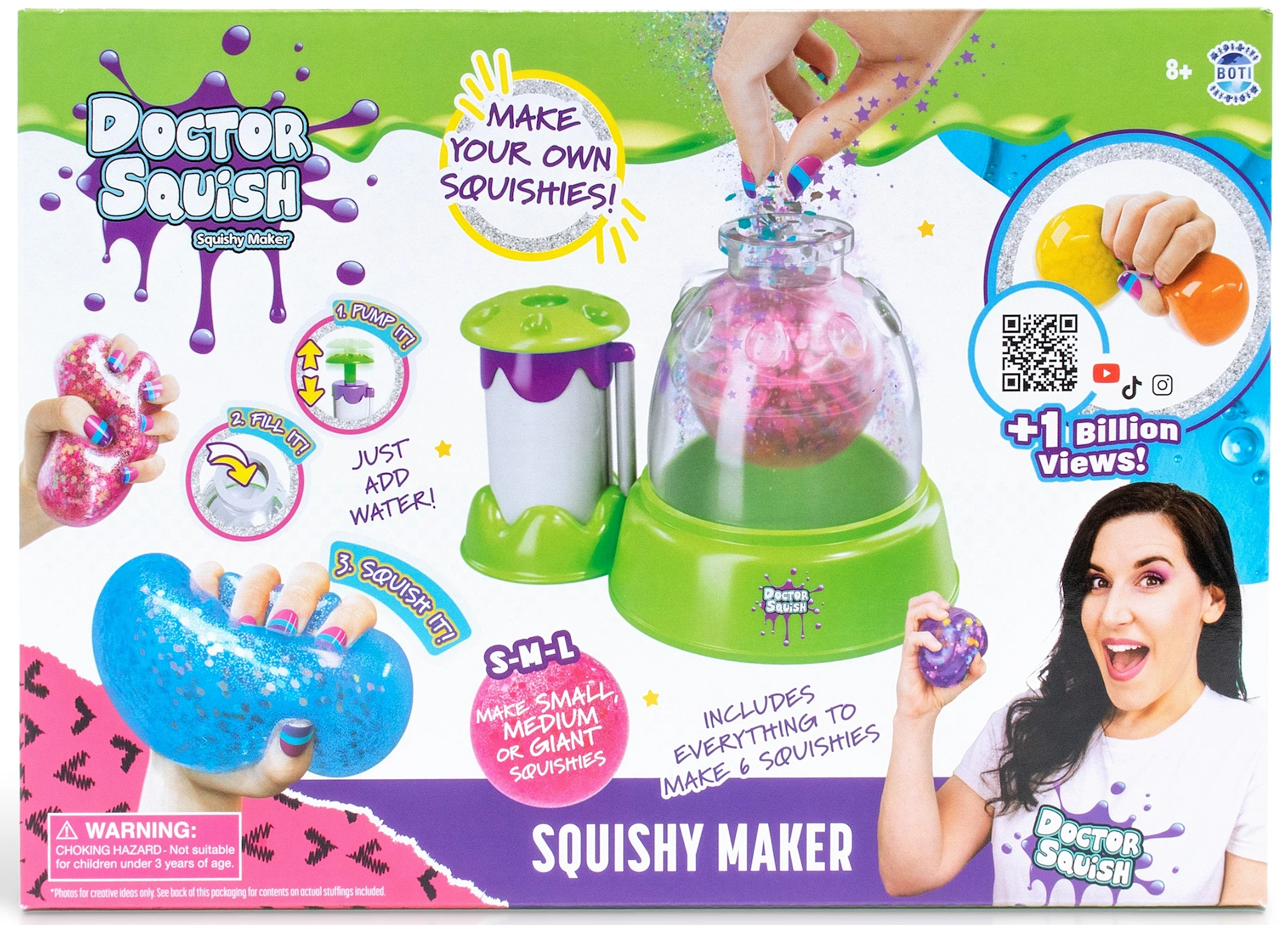 Tuotekuva ille Doctor Squish Maker Station -askartelusetti