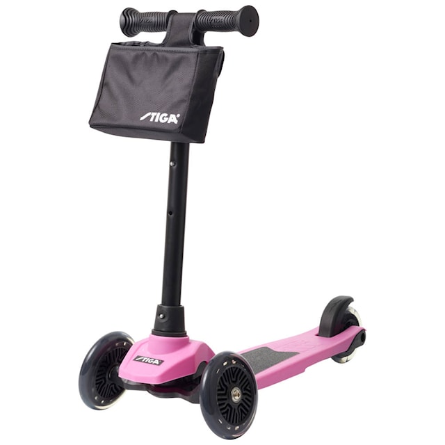 Produktbild 1 för Mini Kick Supreme+, Sparkcykel, Rosa, Stiga