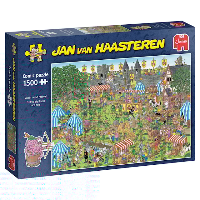 Tuotekuva 3 - Jan Van Haasteren Robin Hood Festival -palapeli 1500 palaa