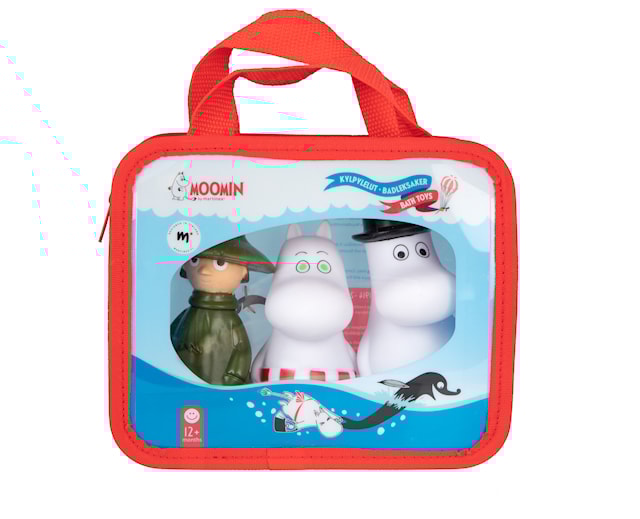 Produktbild 1 för Badlek 3 Figurer Mumin