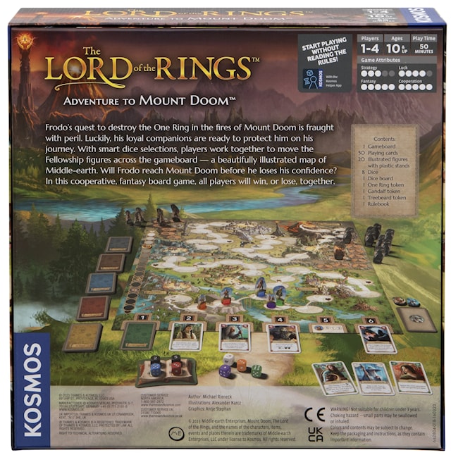 Produktbilde 2 for Lord of the Rings - Adventure to Mount Doom (EN)