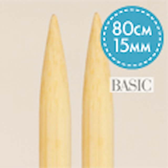 Rundpinner Basic Bjørk 80 cm 15,00 mm Drops