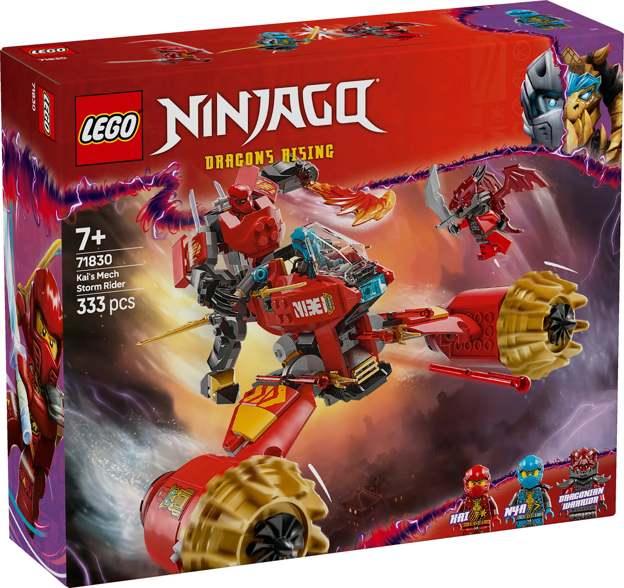 Tuotekuva ille Kain myrskynratsastajarobotti LEGO® Ninjago (71830)