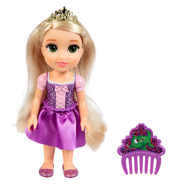 Produktbild 4 för Rapunzel Docka med Kam 15 cm Disney Princess