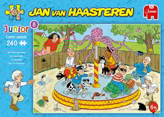 Produktbild 1 för Jan Van Haasteren Junior The Merry-Go-Round Pussel 240 bitar, Jumbo