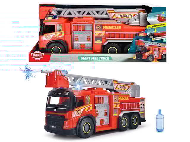 Dickie Toys Volvo Brannbil, 57 cm