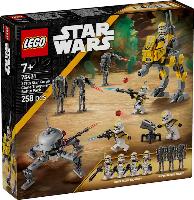 Tuotekuva 1 - 327. taivasjoukon kloonisotilaat ‑taistelupaketti LEGO® Star Wars™ (75431)