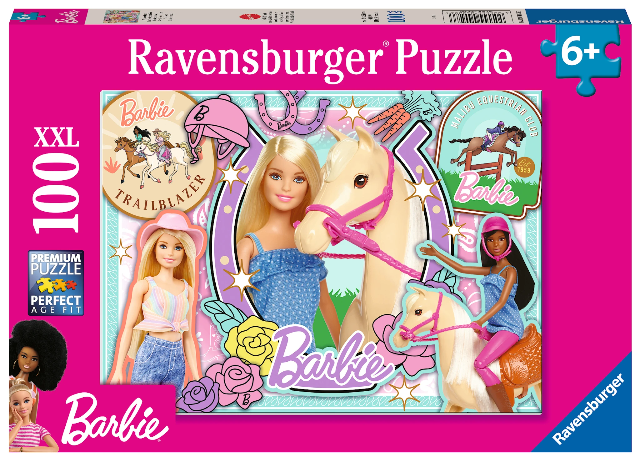 Tuotekuva ille Barbie-palapeli 100 palaa XXL, Ravensburger