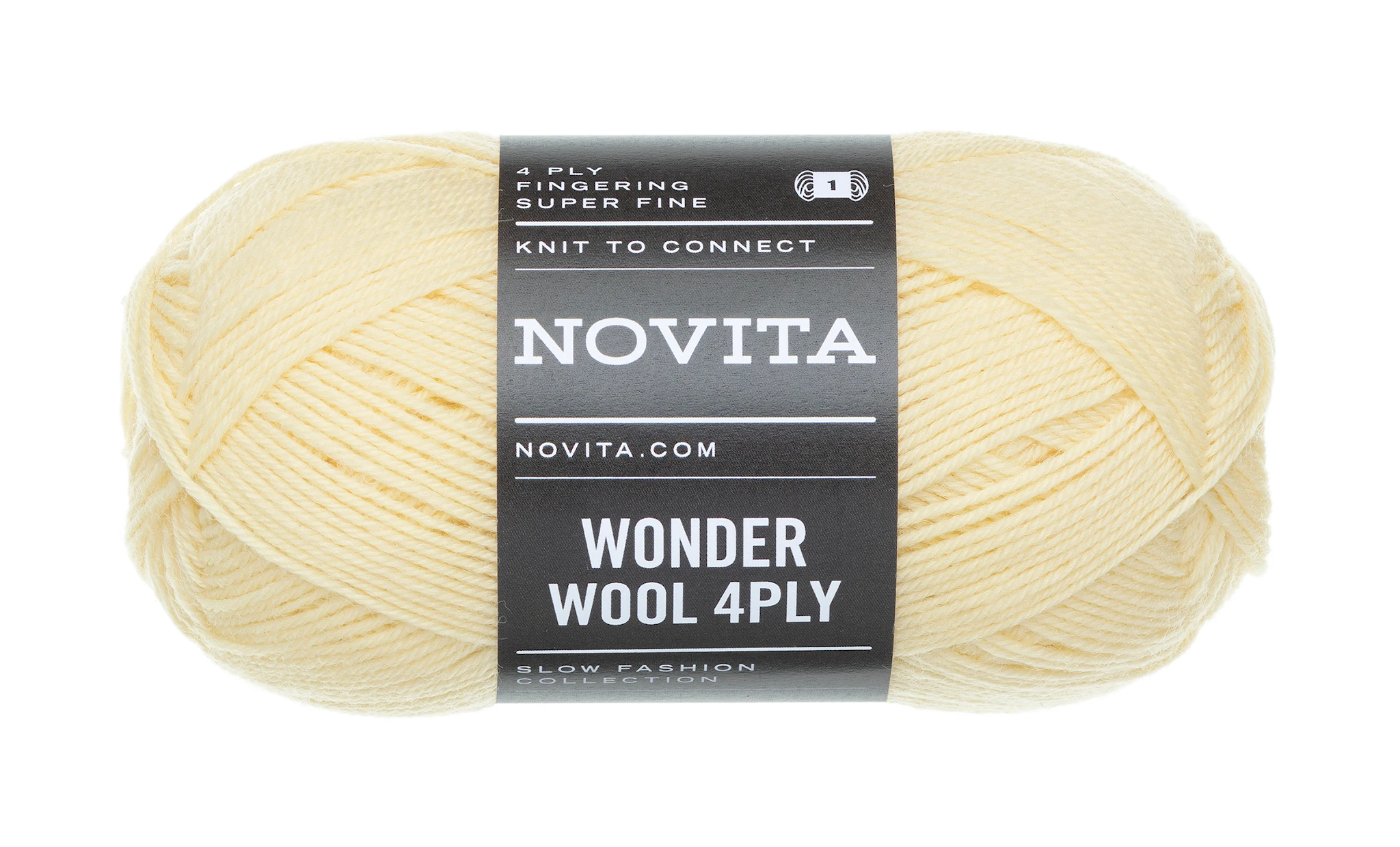 Produktbild för Wonder Wool 4PLY Garn 50g Novita