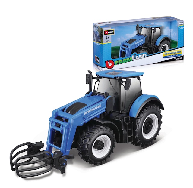 1:32 New Holland T7.315 Tractor With Front Loader, Bburago