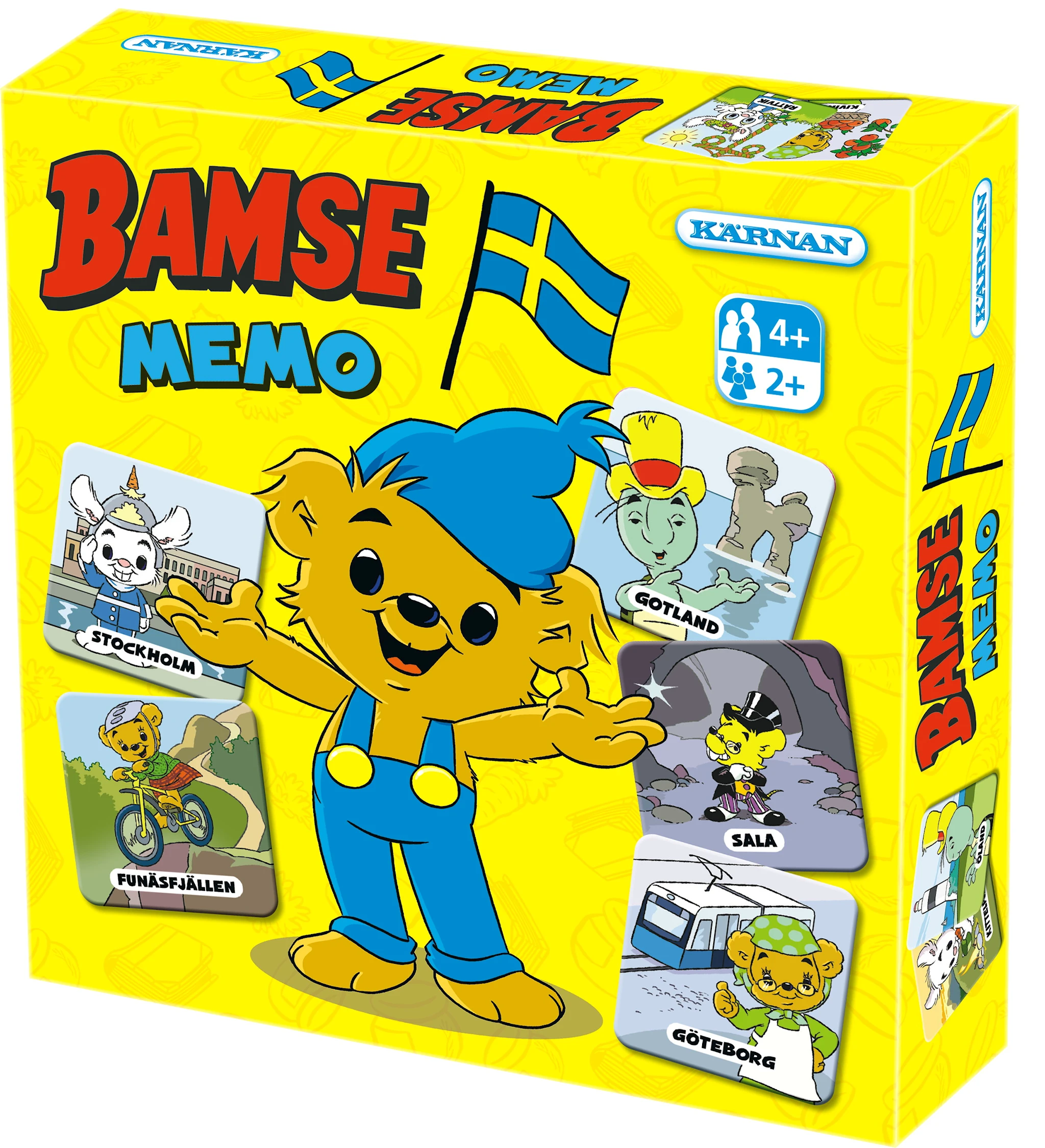 Produktbilde for Memo Bamse i Sverige, Kärnan