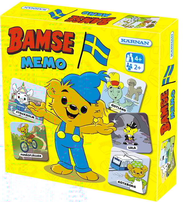 Muistipeli Bamse Ruotsissa, Kärnan
