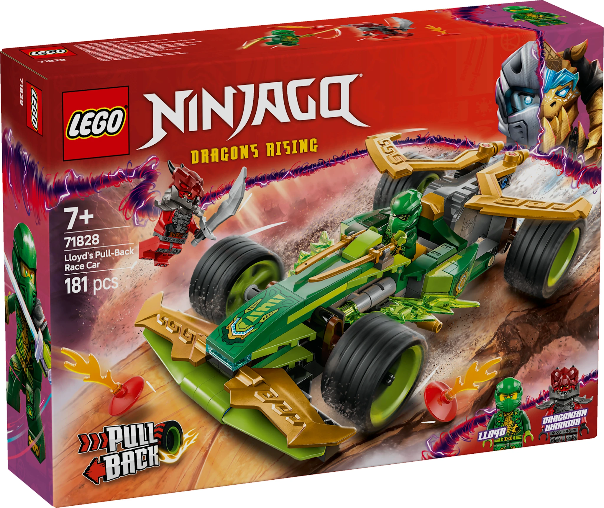 Tuotekuva ille Lloydin vetomoottorikilpa-auto LEGO® Ninjago (71828)