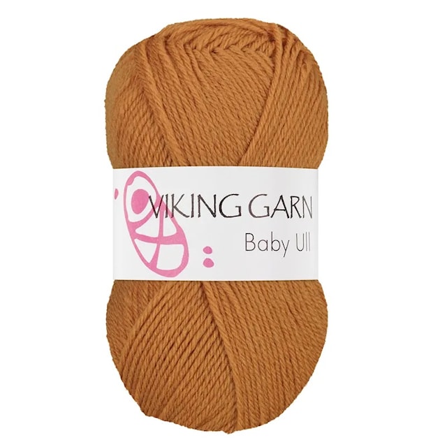 Baby Ull 50 g Okra 375 Viking Garn