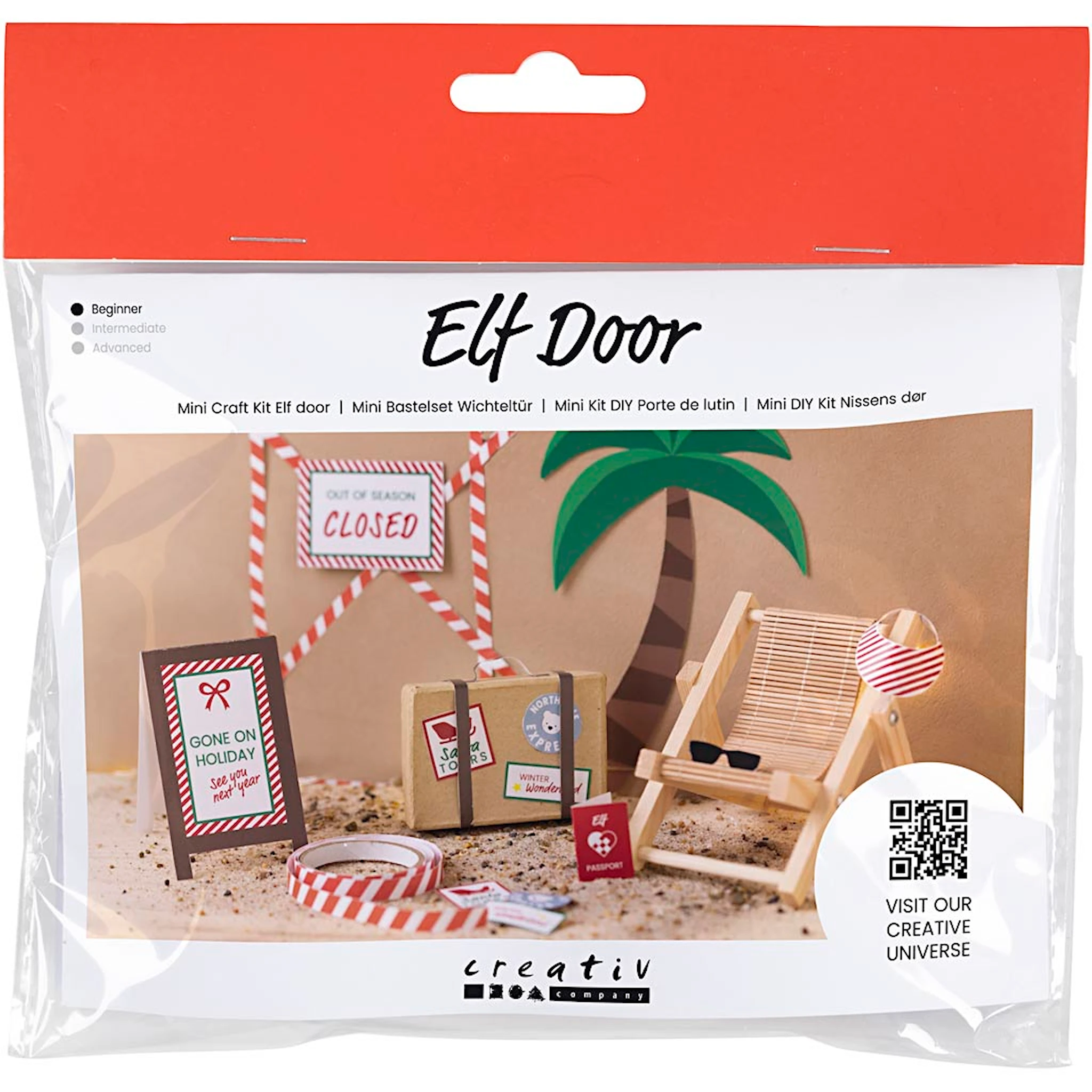 Produktbilde for Mini DIY Kit Alvedør, På ferie, 1 pk.